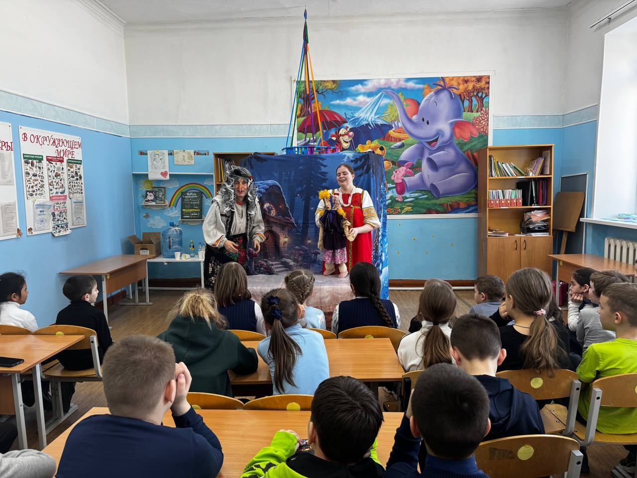 Зимнее волшебство в кукольном театре.