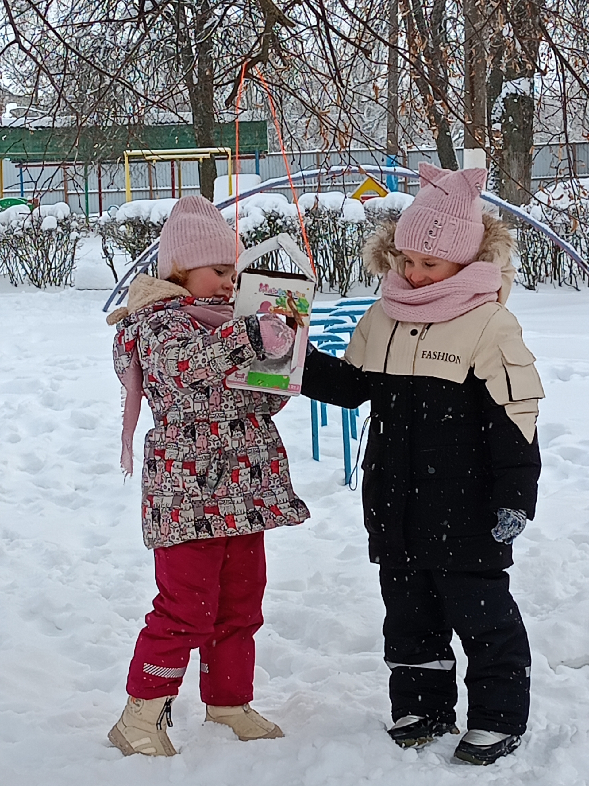 Забота о пернатых друзьях..